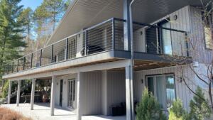Continuous Cable Railing - Deck Railing | Railing Winnipeg