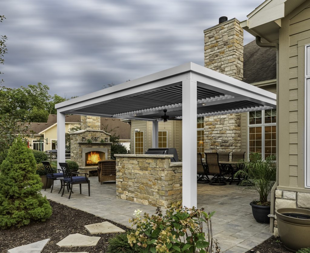 deck coverings roof pergola overhead shade awning imprvement